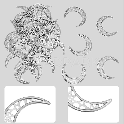 30Pcs Iron Pendants IFIN-GF0001-57-1