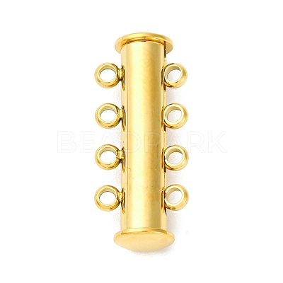 304 Stainless Steel Slide Lock Clasps STAS-A117-07B-G-1