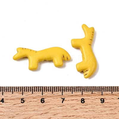Synthetic Turquoise Beads G-B158-01F-1