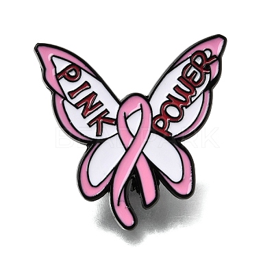 Pink Enamel Brooches AL-CBA97E5-02EB-01-1