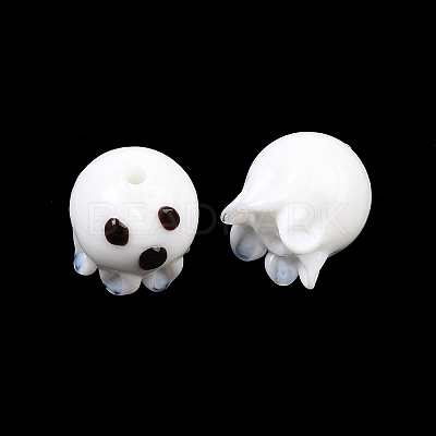 Halloween Handmade Lampwork Beads LAMP-Z016-01G-1