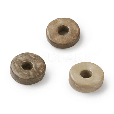 Dyed Donut Coconut Beads COCB-TA0001-01-1
