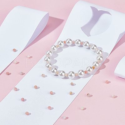 1 Strand Natural Pink Opal Beads Strands G-CA0001-29-1