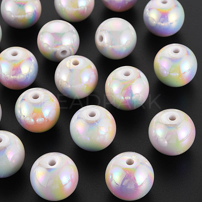 Opaque Acrylic Beads MACR-S370-D20mm-01-1