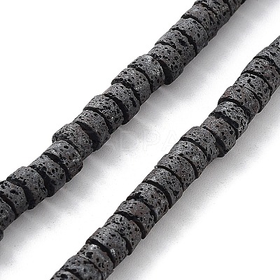 Natural Lava Rock Beads Strands G-H303-C12-1