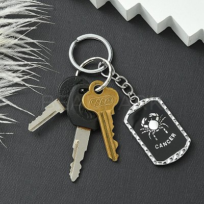 Alloy Enamel Keychain KEYC-YW00022-01-1