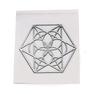 Self Adhesive Brass Stickers DIY-I044-04P-1