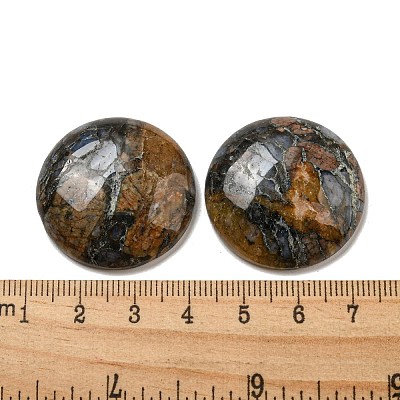 Natural Glaucophane Cabochons G-C115-02B-16-1