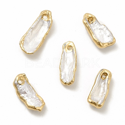 Baroque Natural Keshi Pearl Pendants PEAR-P004-20KCG-1