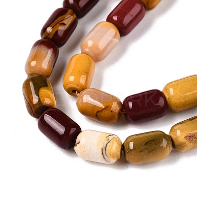Natural Mookaite Beads Strands G-G980-46B-1