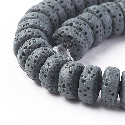 Natural Lava Rock Beads Strands G-F671-02A-11-1
