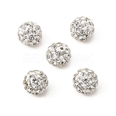 Pave Disco Ball Beads RB-H258-8MM-001-1
