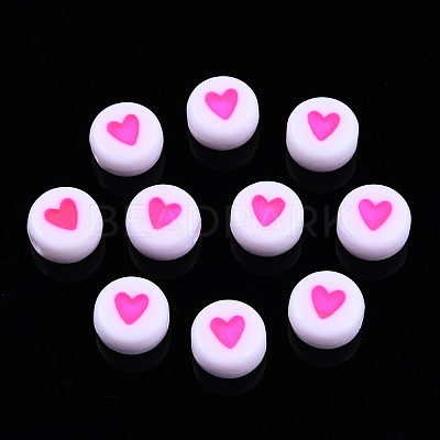 Opaque Acrylic Beads MACR-N008-57F-1