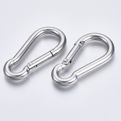 Tarnish Resistant 304 Stainless Steel Rock Climbing Carabiners X-STAS-N087-24B-01-1