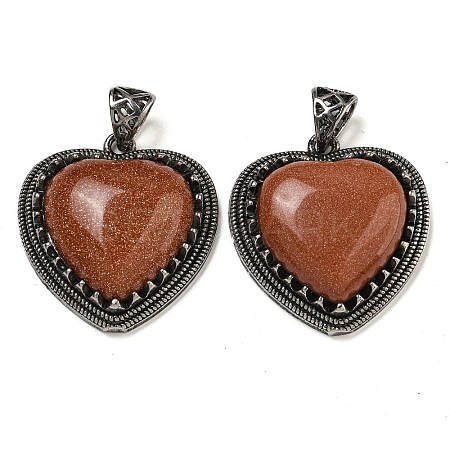 Synthetic Goldstone Pendants G-A095-01AS-06-1