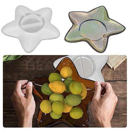 DIY Star Silicone Molds DIY-K036-07-1