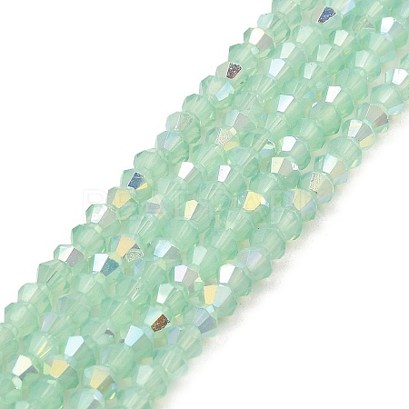 Baking Paint Glass Beads Strands X-DGLA-F029-J2mm-A10-1