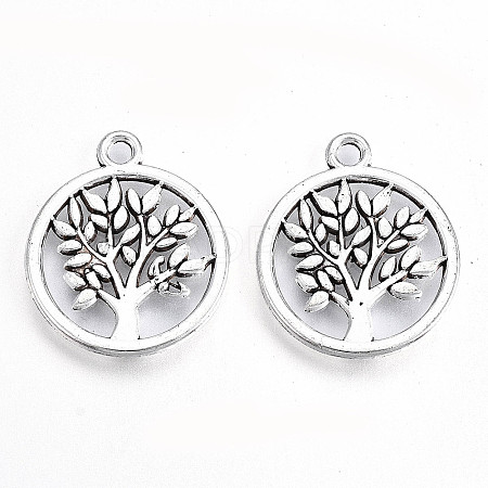 Tibetan Style Alloy Pendants LS-X-TIBE-S323-022AS-RS-1