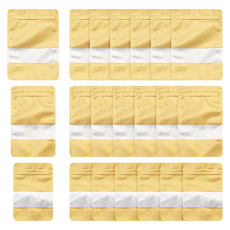 18Pcs 3 Styles PE Resealable Bags with Window OPP-TAD0001-01A-1