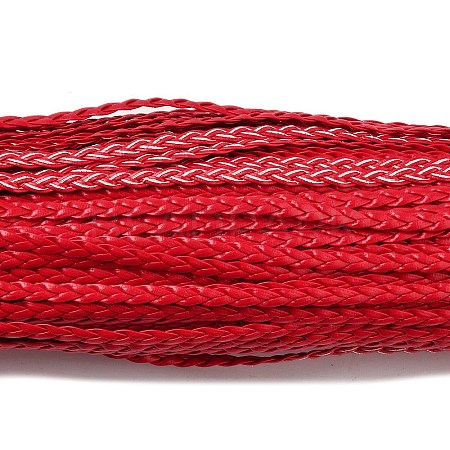 3-Ply PU Leather Braided Cord OCOR-Q059-01E-1