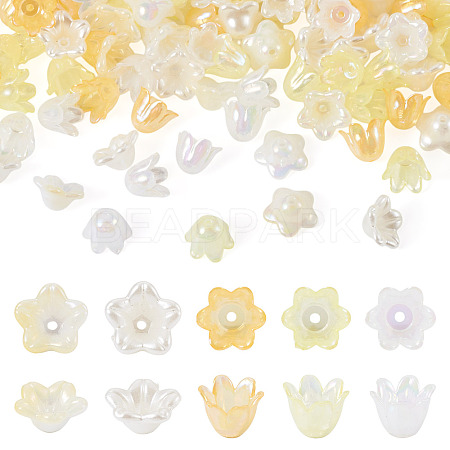 Acrylic Bead Caps OACR-TA0014-45D-1