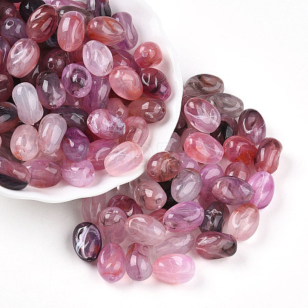 Transparent Acrylic Beads X1-TACR-T028-38D-1