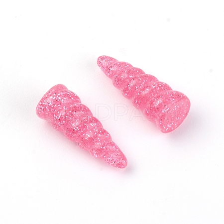 Resin Cabochons RESI-WH0014-42A-1