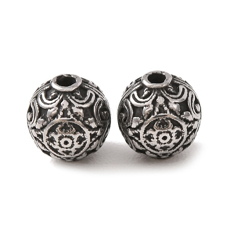 304 Stainless Steel Beads SA-CBAFBAB-09AS-B-1