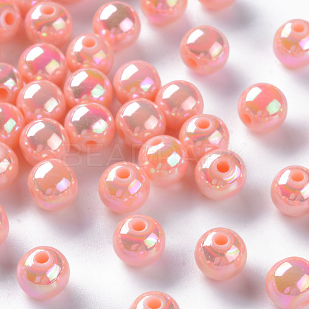 Opaque Acrylic Beads MACR-S370-D8mm-A12-1