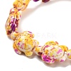 Synthetic Turquoise Dyed Beads Strands G-P507-05J-2
