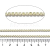 Iron Rhinestone Glass Cup Chain CH-U001-01R-3