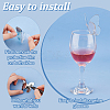 24Pcs Acrylic Wine Glass Charms AJEW-FG0003-46B-4