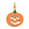 Halloween 304 Stainless Steel Charms STAS-P333-10G-1