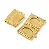 Brass Locket Pendants for Teachers' Day LS-KK-M041-07G-2