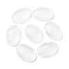 Transparent Oval Glass Cabochons LS-GGLA-R022-35x25-4