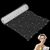 Polyester Big Eye Mesh Organza Veil DIY-WH0453-61B-1