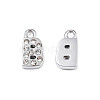 304 Stainless Steel Charms STAS-N095-137B-2