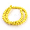 Synthetic Turquoise Beads Strands TURQ-G106-8mm-02I-2