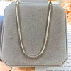 304 Stainless Steel Round Snake Chains Necklaces NJEW-A040-01P-1