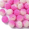 Imitation Pearl Acrylic Beads OACR-FS0001-32F-4