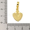 Rack Plating Brass Enamel European Dangle Charms KK-I718-25G-02-3