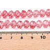 Transparent Glass Beads Strands X-GLAA-T023-6mm-A13-4