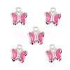 Brass Glass Charms KK-R216-19S-09-1