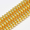 Electroplate Non-magnetic Synthetic Hematite Beads Strands G-Q465-29G-1