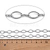 304 Stainless Steel Oval Link Chains CHS-B006-13P-3