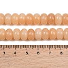 Dyed Natural White Jade Beads Strands G-G107-A41-01-4