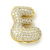 Rack Plating Brass Cubic Zirconia Pendants KK-S378-02G-E-1