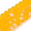 Transparent Glass Beads Strands EGLA-A044-T8mm-MB05-5