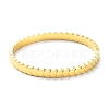 Ion Plating(IP) 304 Stainless Steel Crescent Moon Hinged Bangles for Woman BJEW-M309-05G-2