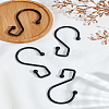 4Pcs Iron Shower Curtain Hook AJEW-LP0006-33-1
